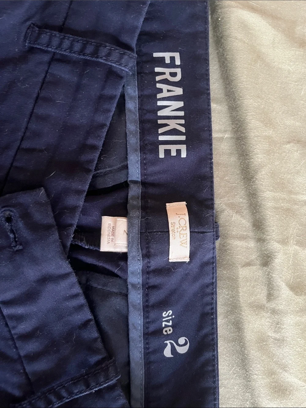 J. Crew Navy Straight-Leg Women’s Jeans
